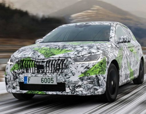 Skoda Fabia раскрыли до премьеры