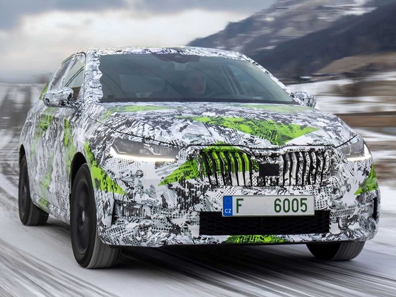 Skoda назвала дату премьеры новой Fabia