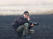 Бердвотчер Александр Настаченко: Без локатора в голове фламинго в Украине не найдешь