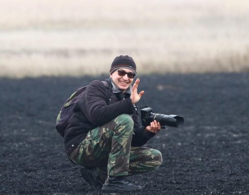 Бердвотчер Александр Настаченко: Без локатора в голове фламинго в Украине не найдешь