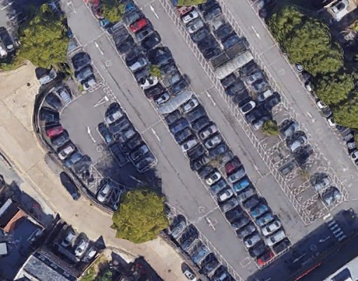 Найдено самое лучшее место на парковках супермаркетов