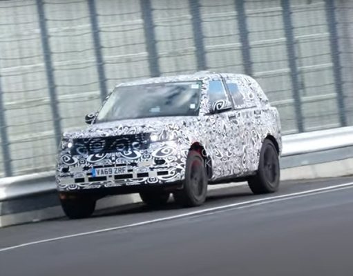 Новый Range Rover заметили на Нюрбургринге