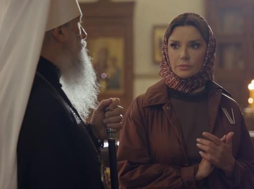 Оксана Марченко в фильме Паломница рассказала об истории Святогорской лавры