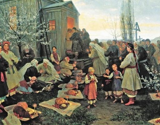 Пасхальный стол по-староукраински: ягненка фаршировали миндалем, а поросенка кашей