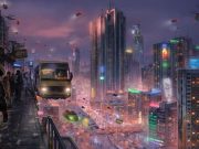 В Киеве будущего останутся маршрутки. Правда, летающие