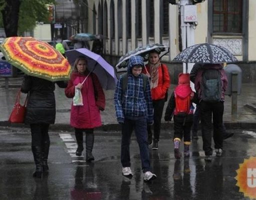 В Украину возвращаются дожди