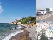 Туристы массово хлынули в Одессу, дороги замерли в километровых пробках. Видео