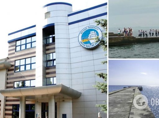 В Одессе выпускники устроили »праздничные» прыжки в море. Видео выходки