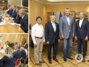 Кличко встретился с руководителями Всемирного Конгресса Украинцев