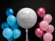 Воздушные шары на вечеринку по определению пола ребенка: стильное украшение торжества