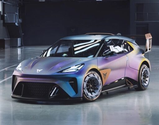 Cupra вывела на тесты концептуальный электрокар