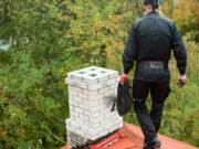 Чистка дымохода в частном доме
