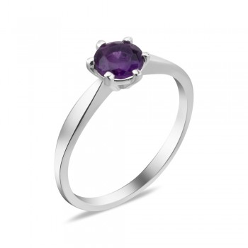 Кольца с аметистом: изящество и изысканность