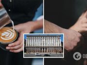 Прикрыться »работой в КГГА» не удалось: в Киеве парень ударил девушку-баристу и получил »на орехи». Видео