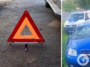 В Киеве пьяный водитель на скорости съехал в кювет: машина перевернулась, есть пострадавший. Фото