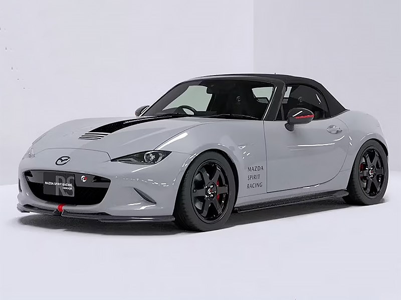 Появились первые изображения “заряженной” версии Mazda MX-5