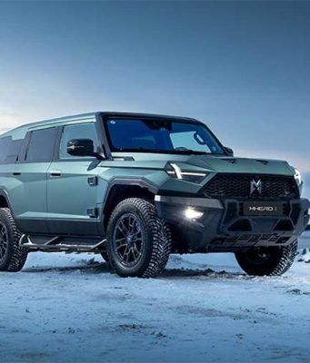 Гибридный внедорожник M-Hero получил упрощенную версию для российского рынка