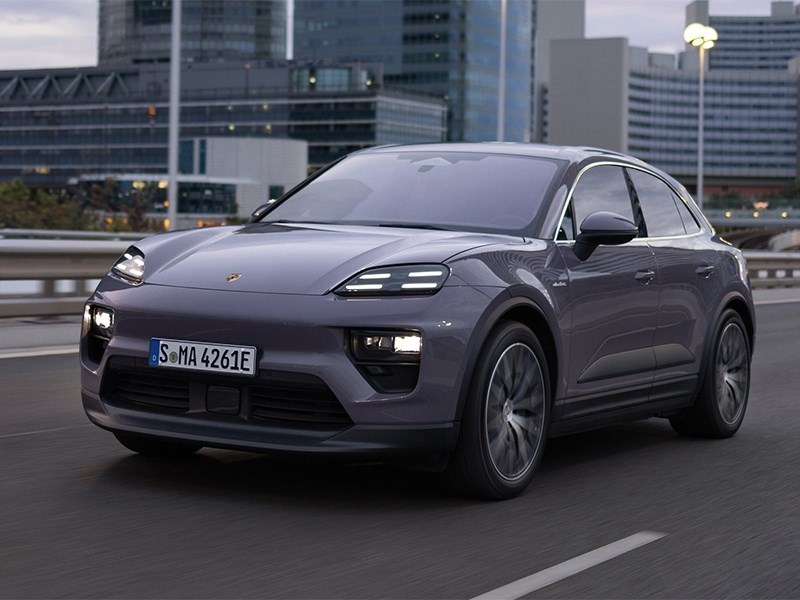 Представлен электрический Porsche Macan 