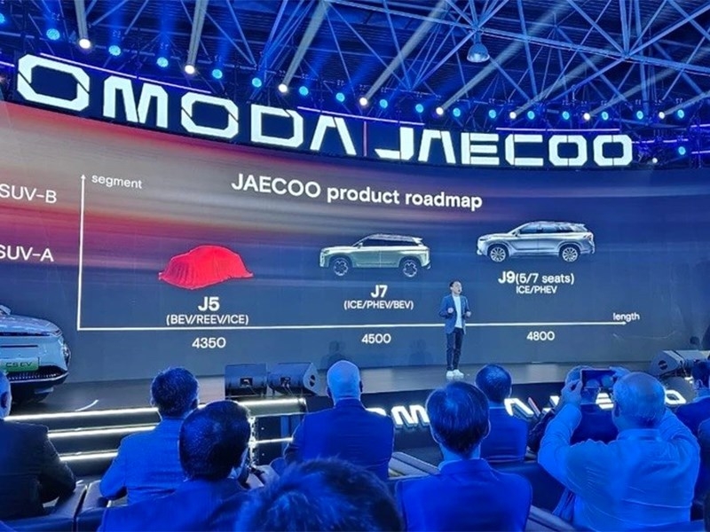 Прошла презентация новых кроссоверов Omoda и Jaecoo