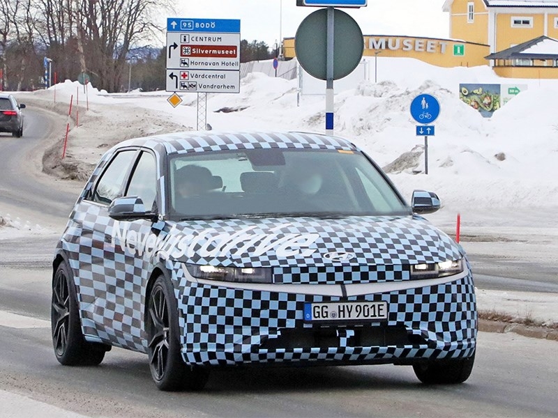 В Hyundai вывели на тесты экстремальную версию электрокара Ioniq 5