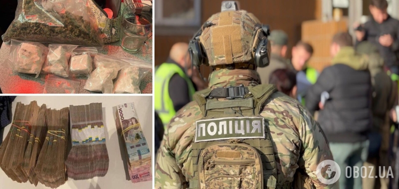 ''Зарабатывали'' 135 млн грн в год: в Украине правоохранители разоблачили международный наркосиндикат. Фото и видео